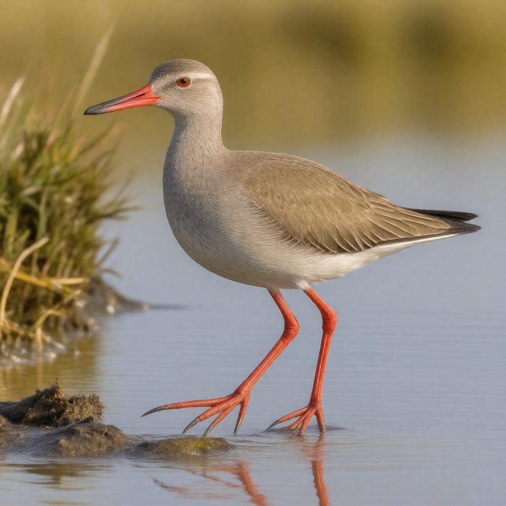 Redshank (Tringa totanus)